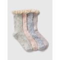 Kids Ruffle Crew Socks (4-Pack)