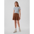 Kids Corduroy Pleated Skirt