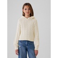 Kids Cable-Knit Cropped Sweater