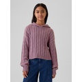 Kids Cable-Knit Cropped Sweater