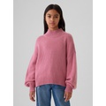 Kids CashSoft Oversized Mockneck Sweater