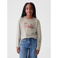 Kids Organic Cotton Sequin Barbie T-Shirt