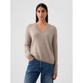 CashSoft V-Neck Sweater