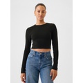 Modern Rib Cropped T-Shirt