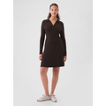 CashSoft Polo Mini Sweater Dress