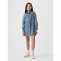 Kids Denim Western Shirtdress