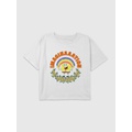 Kids Spongebob Imagination Graphic Boxy Crop Tee