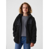 Kids Sherpa Hooded Jacket