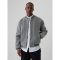 Wool Bomber Jacket