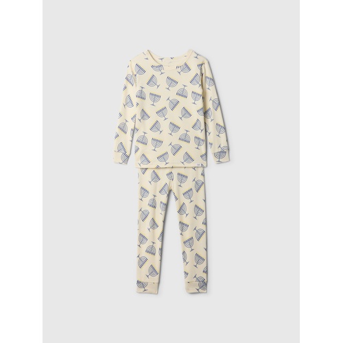 갭 babyGap Organic Brushed Cotton Holiday PJ Set