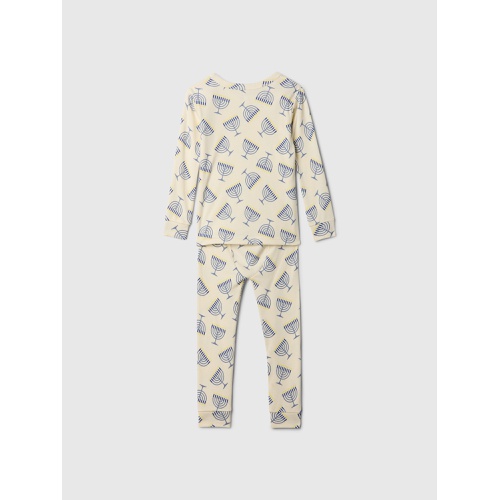 갭 babyGap Organic Brushed Cotton Holiday PJ Set