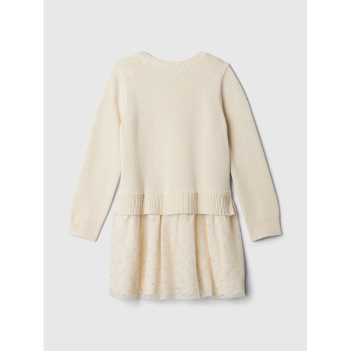 갭 babyGap 2-in-1 Sweater Tulle Dress