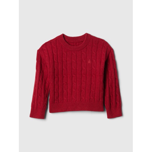 갭 babyGap CashSoft Cable-Knit Sweater