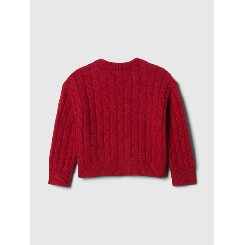 갭 babyGap CashSoft Cable-Knit Sweater