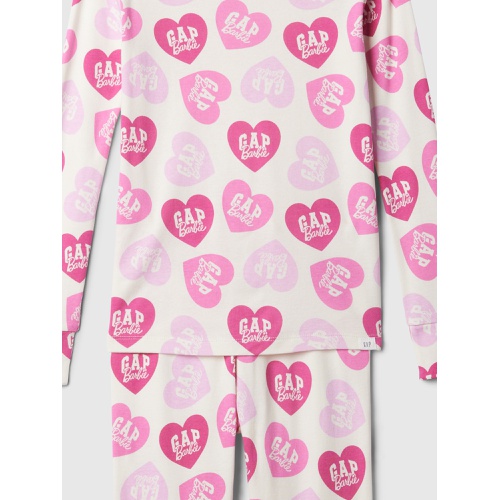 갭 Gap × Barbie Kids Organic Brushed Cotton PJ Set