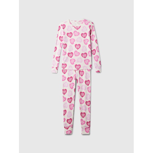 갭 Gap × Barbie Kids Organic Brushed Cotton PJ Set