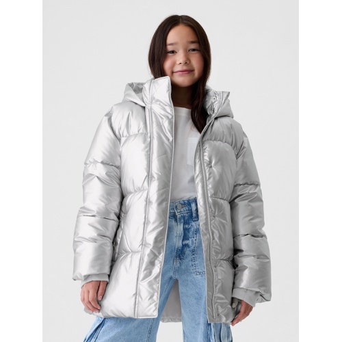 갭 Kids Recycled Heavyweight PrimaLoft Puffer Jacket