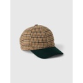 Kids Houndstooth Baseball Hat