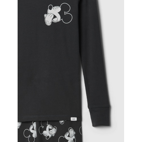 갭 Gap × Disney Organic Brushed Cotton Mickey Mouse PJ Set