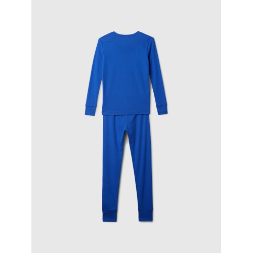 갭 Kids Organic Brushed Cotton PJ Set