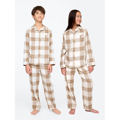 갭 Kids Recycled Flannel PJ set