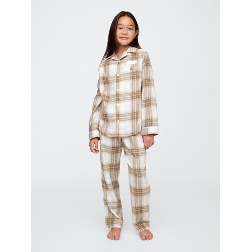 갭 Kids Recycled Flannel PJ set