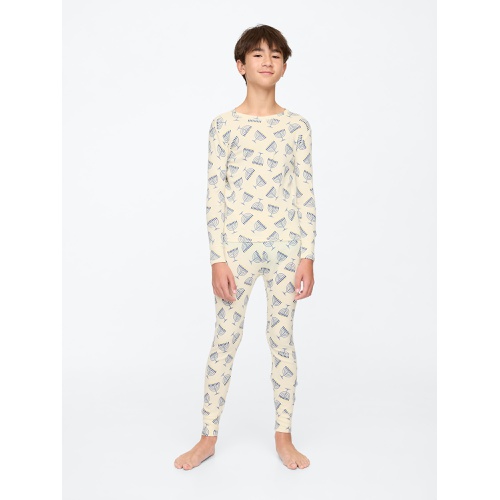 갭 Kids Organic Brushed Cotton PJ Set