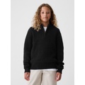 Kids Shaker-Stitch Pullover Sweater