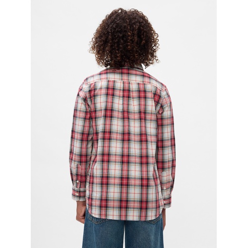 갭 Kids Organic Cotton Poplin Shirt