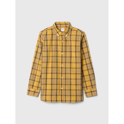 갭 Kids Organic Cotton Poplin Shirt