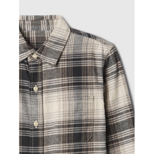 갭 Kids Organic Cotton Flannel Shirt