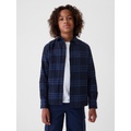 Kids Organic Cotton Flannel Shirt