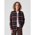 Kids Organic Cotton Flannel Shirt