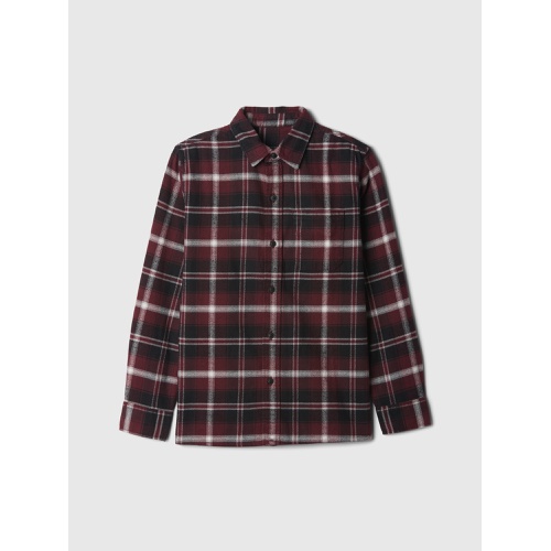 갭 Kids Organic Cotton Flannel Shirt