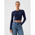 Modern Rib Cropped T-Shirt