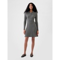 CashSoft Polo Mini Sweater Dress