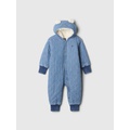 Baby Quilted Cozy Chambray One-Piece