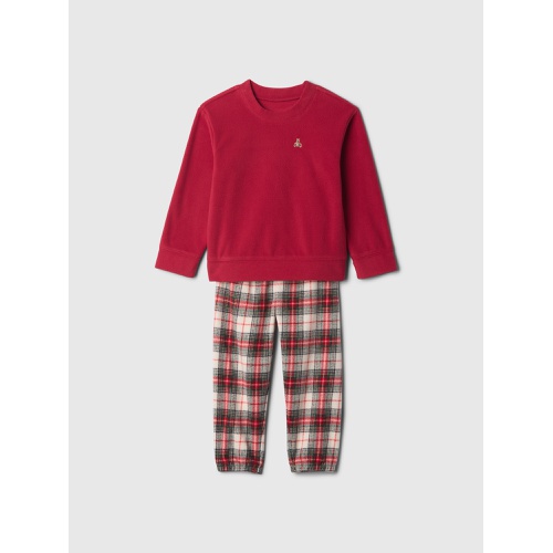 갭 babyGap Recycled Brannan Bear PJ Set