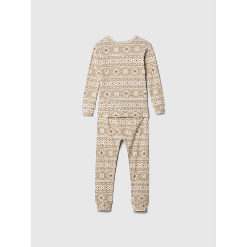 갭 babyGap Organic Brushed Cotton Holiday PJ Set