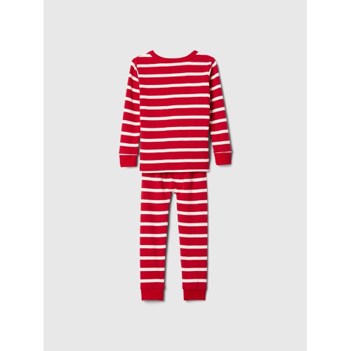 갭 babyGap Organic Brushed Cotton Holiday PJ Set