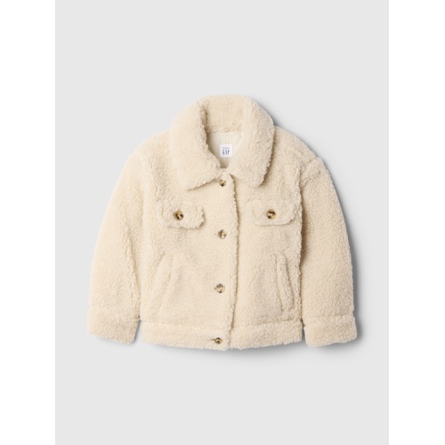 갭 babyGap Sherpa Shirt Jacket