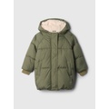 babyGap Recycled Heavyweight Sherpa-Lined PrimaLoft Puffer Jacket