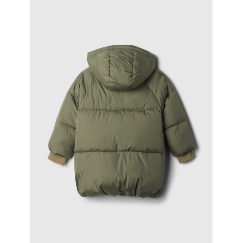 갭 babyGap Recycled Heavyweight Sherpa-Lined PrimaLoft Puffer Jacket