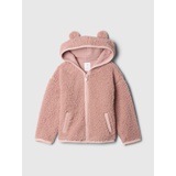 babyGap Sherpa Zip Bear Hoodie