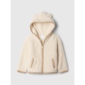 babyGap Sherpa Zip Bear Hoodie