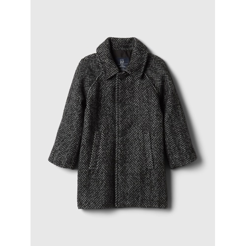 갭 babyGap Herringbone Tweed Topcoat