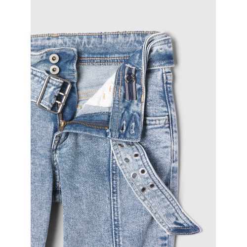 갭 Kids Low Rise Belted Boot Jeans