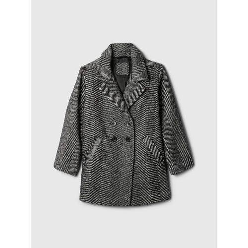 갭 Kids Herringbone Tweed Overcoat