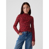 Kids Rib Mockneck T-Shirt