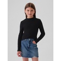 Kids Rib Mockneck T-Shirt